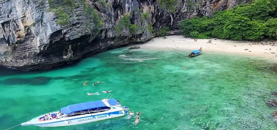 Primary image of Phi Phi Islands and Maya Bay Tour by Speedboat from Krabi tour